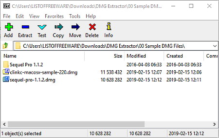 view dmg contents in windows